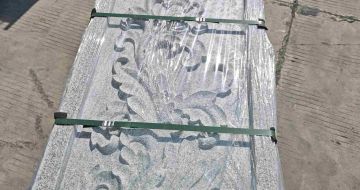 云南芝麻白别墅外墙雕刻版