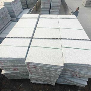 云南芝麻白毛板，石材毛板