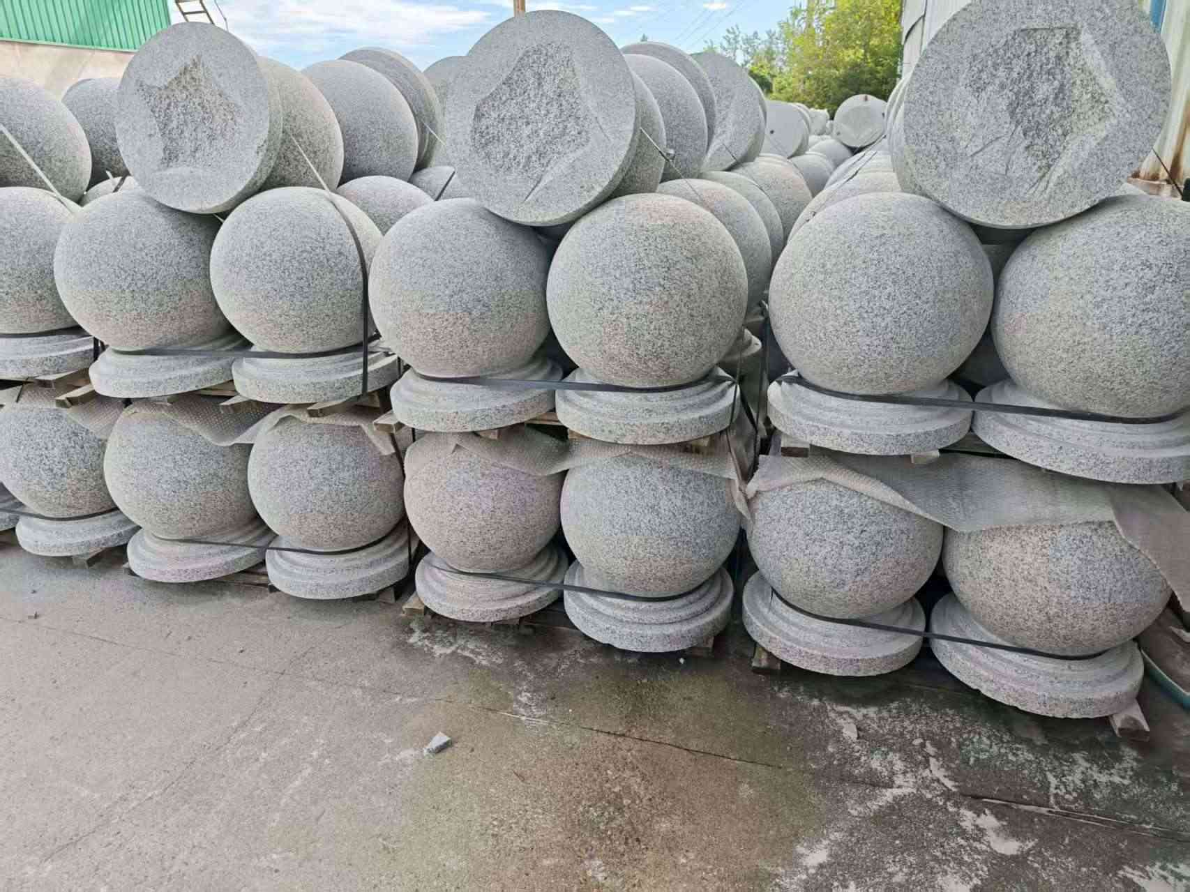 云南圆球石球挡车球