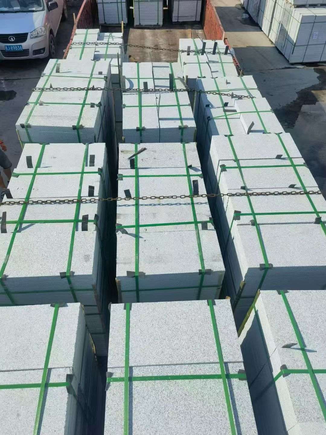 云南芝麻白地铺石 芝麻灰地铺石