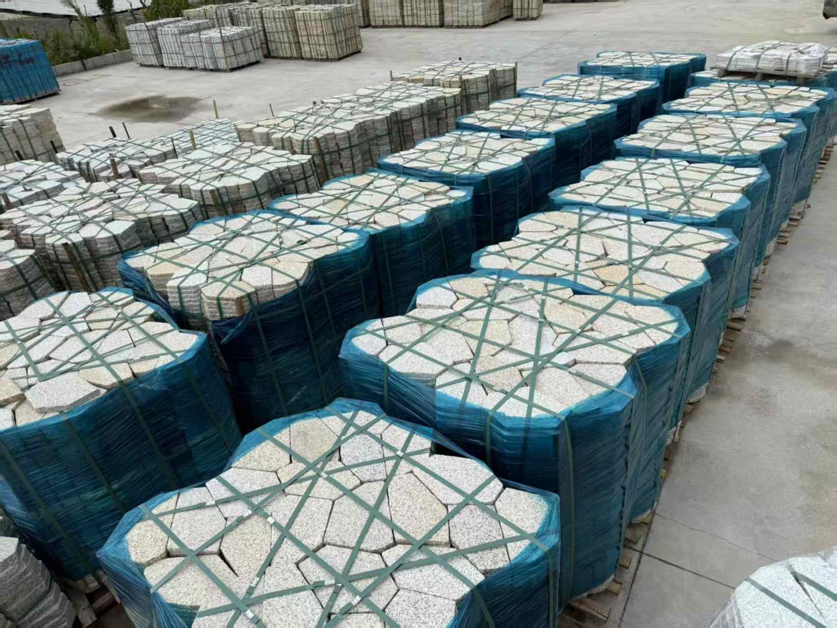 云南黄金麻冰裂纹 碎拼