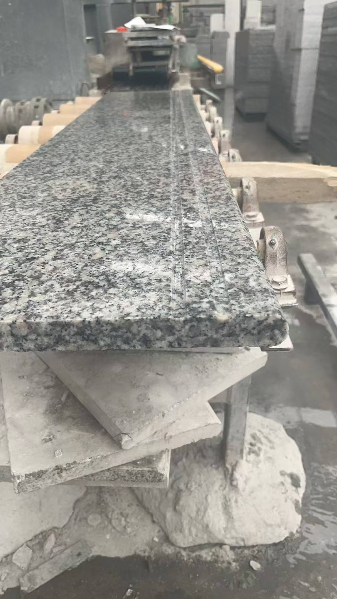 云南芝麻白楼梯踏步 芙蓉白